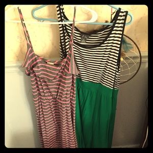 💕💋👗Two Striped dress bundle special👠🕶💕